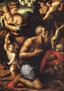 Giorgio Vasari The Temptation of St.Jerome Sweden oil painting artist